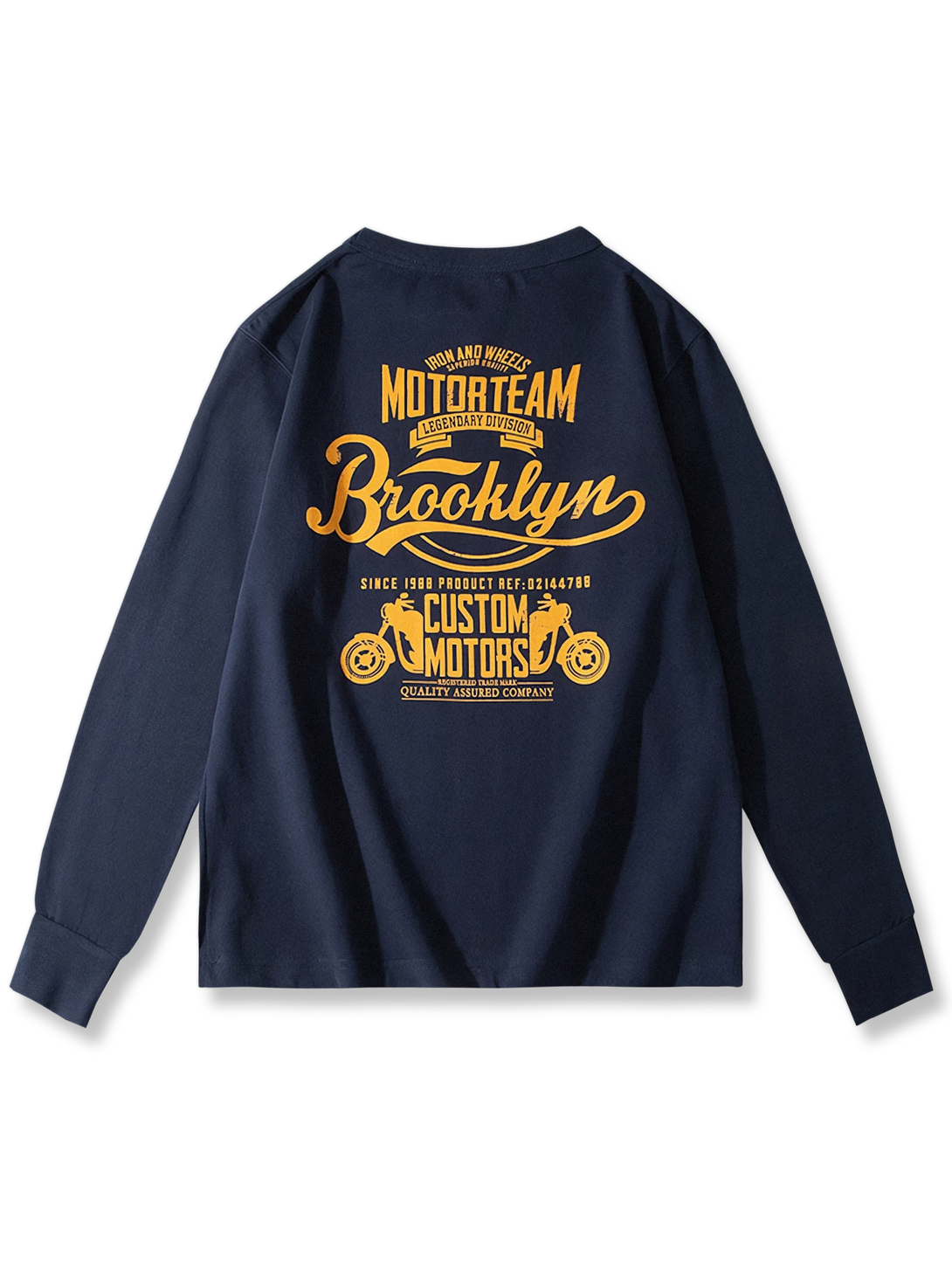 「Brooklyn」プリントのクルーネックスウェットの製品イメージ