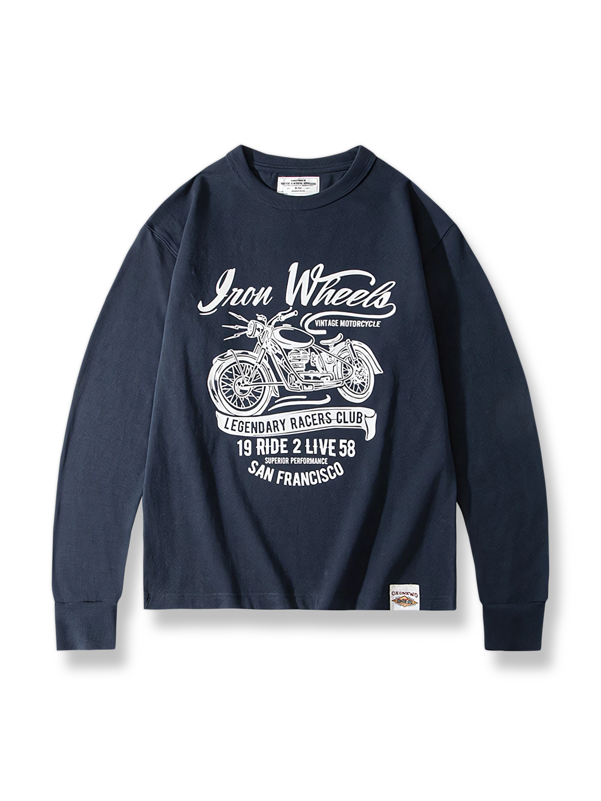 サイクルプリントのヘビーウェイトTシャツ