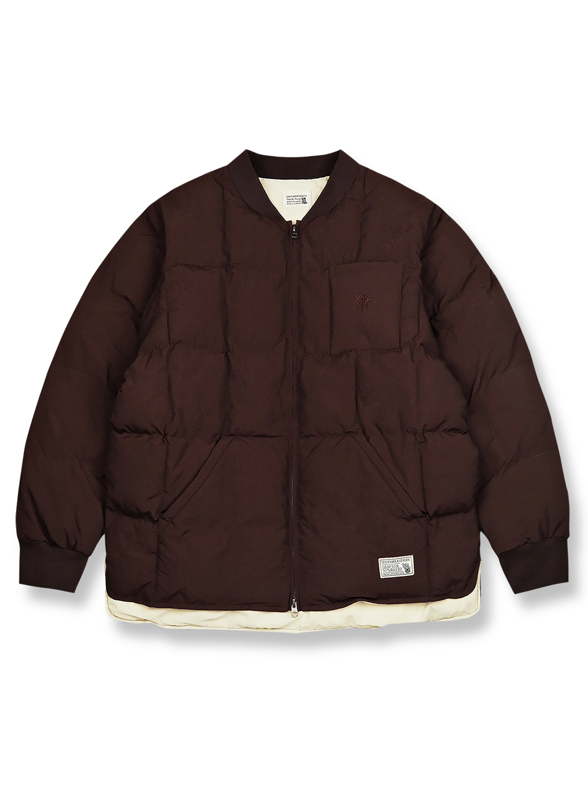 袖取り外し可能キルティングジャケット