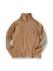 両面フリース素材のタートルネックインナー