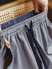 Easypantsシアサッカー ストライプ パンツ