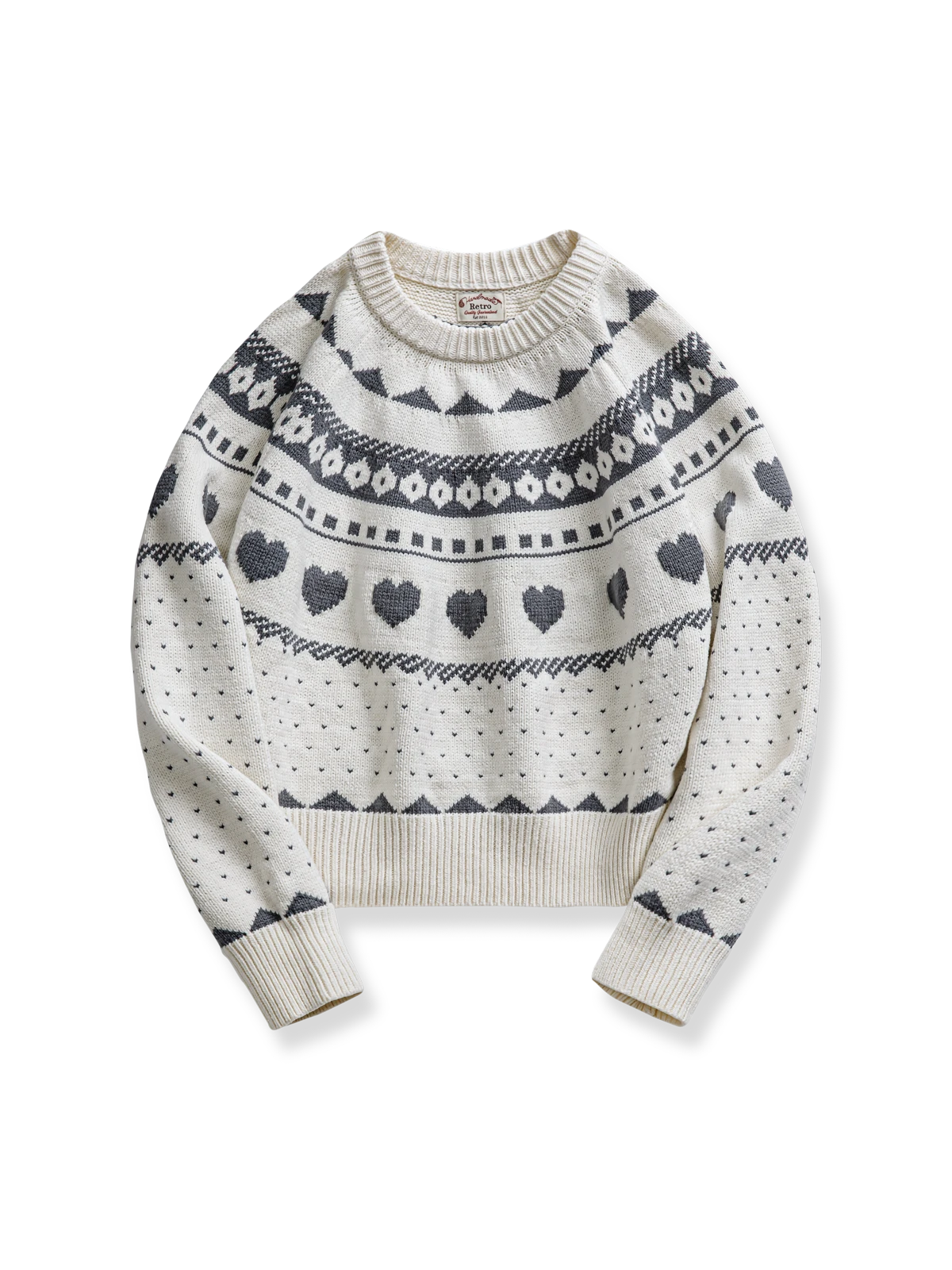 フェロージャカードニットセーターの製品イメージ