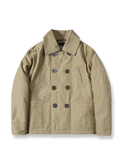 裏起毛ウールのダブルブレストジャケットの製品イメージ