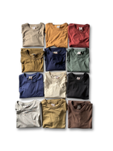 14色展開 アメリカンヴィンテージ ウォッシュド 半袖Tシャツ