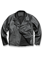 厚さ1.0mmのフルグレインレザーを使用したライダースジャケット。