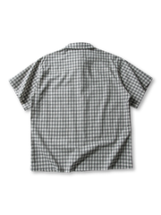 ギンガムチェックポケットショートスリーブシャツ