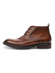 手作り牛革のショートブーツ