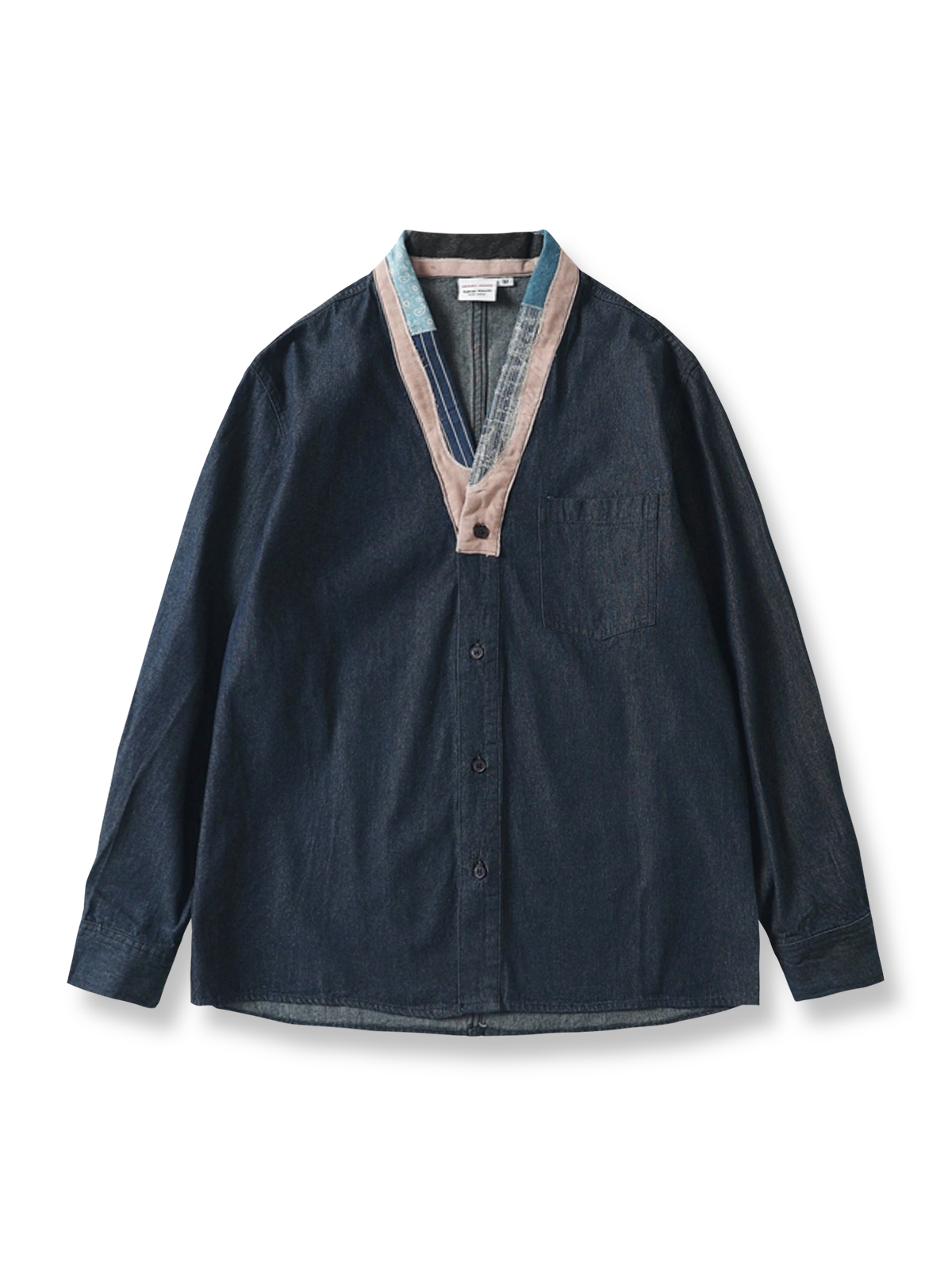 ハンドメイドパッチワークヴィンテージ加工はんてん