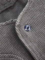 300gヘヴィワッフルヘンリーネックシャツ