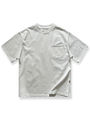 ヘビーウェイトコットン素材のポケット付き半袖Tシャツ