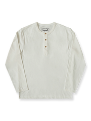 ヘンリーネック長袖Tシャツ