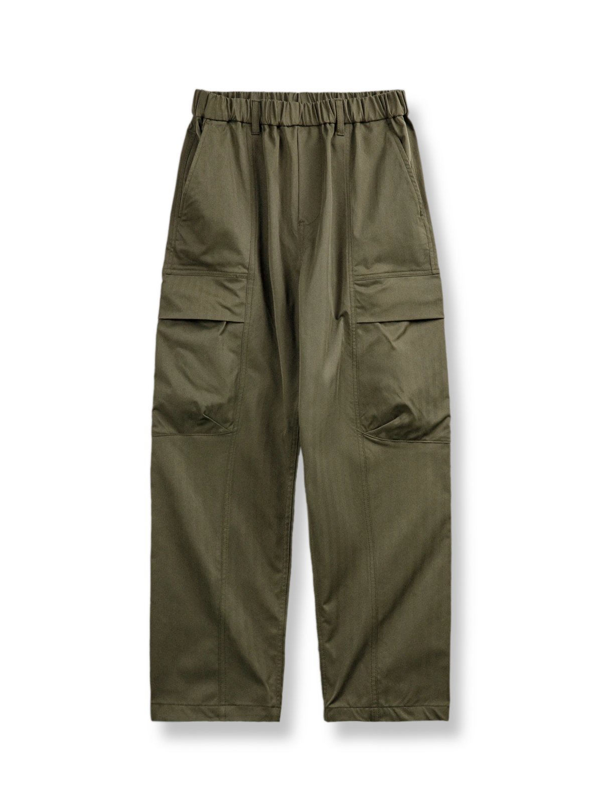 ヘリンボーン柄のカーゴパンツ