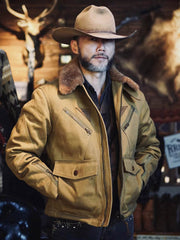 ワックスキャンバス マーシャルフライトジャケット