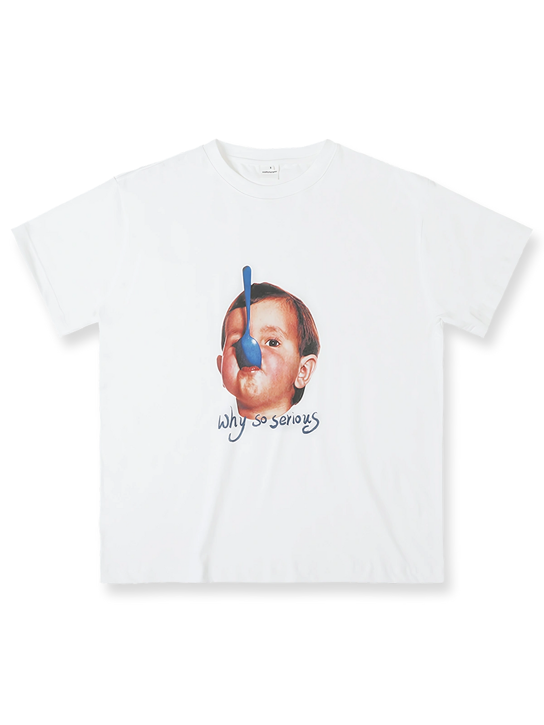 ユーモアデジタルプリントTシャツ。