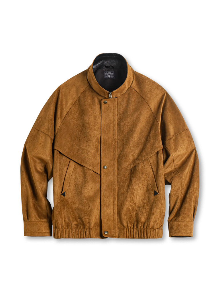 ハンティングコーチジャケット スエードタッチ-PESSOA CLUB