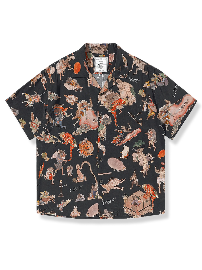 hyakki_yagyo_aloha_cuba_shirt_