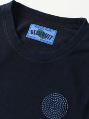 インディゴ刺し子サークルTシャツ