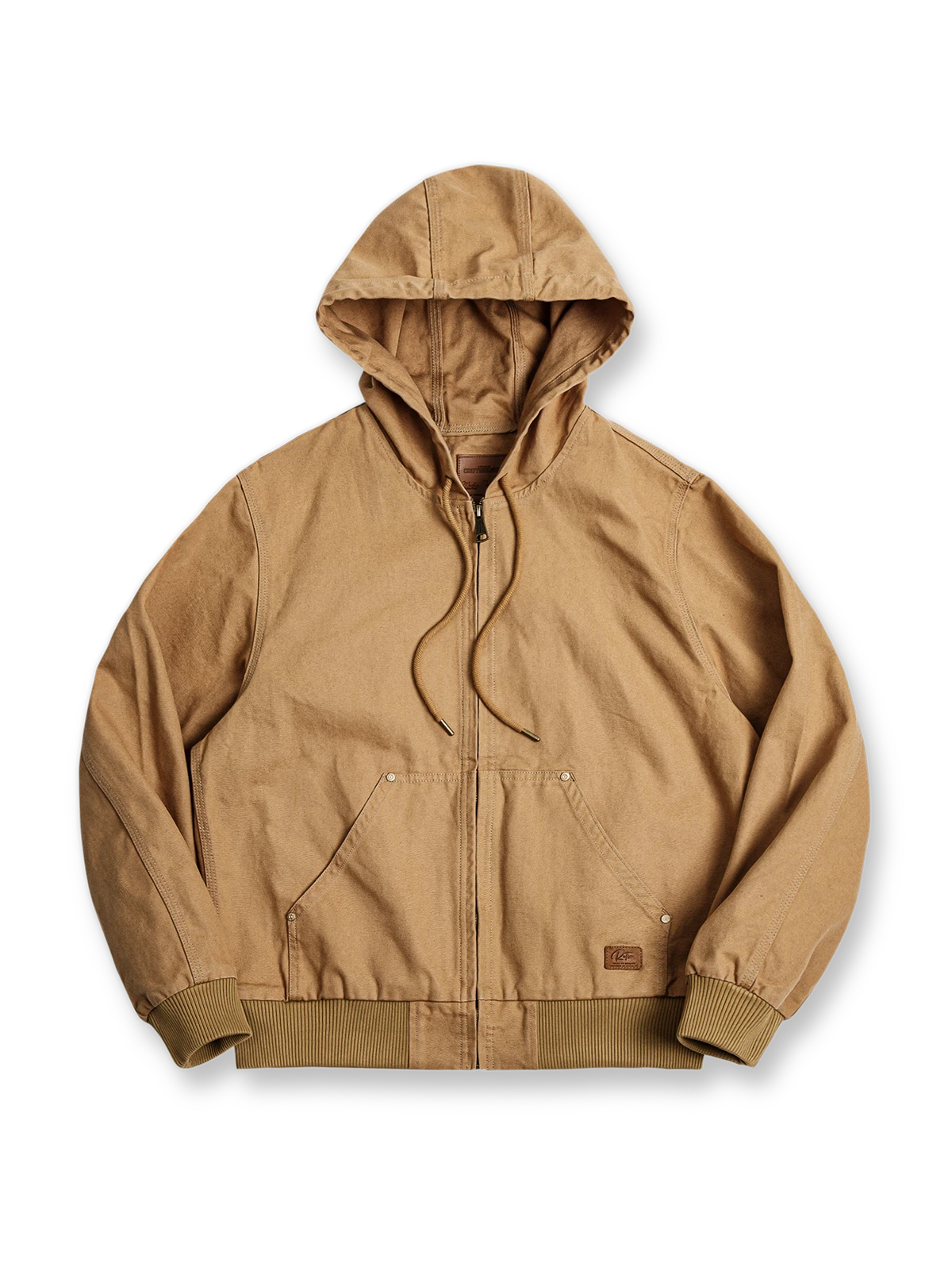 クラシックなJ130デザインを踏襲したヘビーウェイトキャンバスフーディージャケット