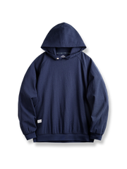 立体格子ジャカード織りフーディ