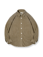 チェック柄のジャカード織りニットシャツジャケット