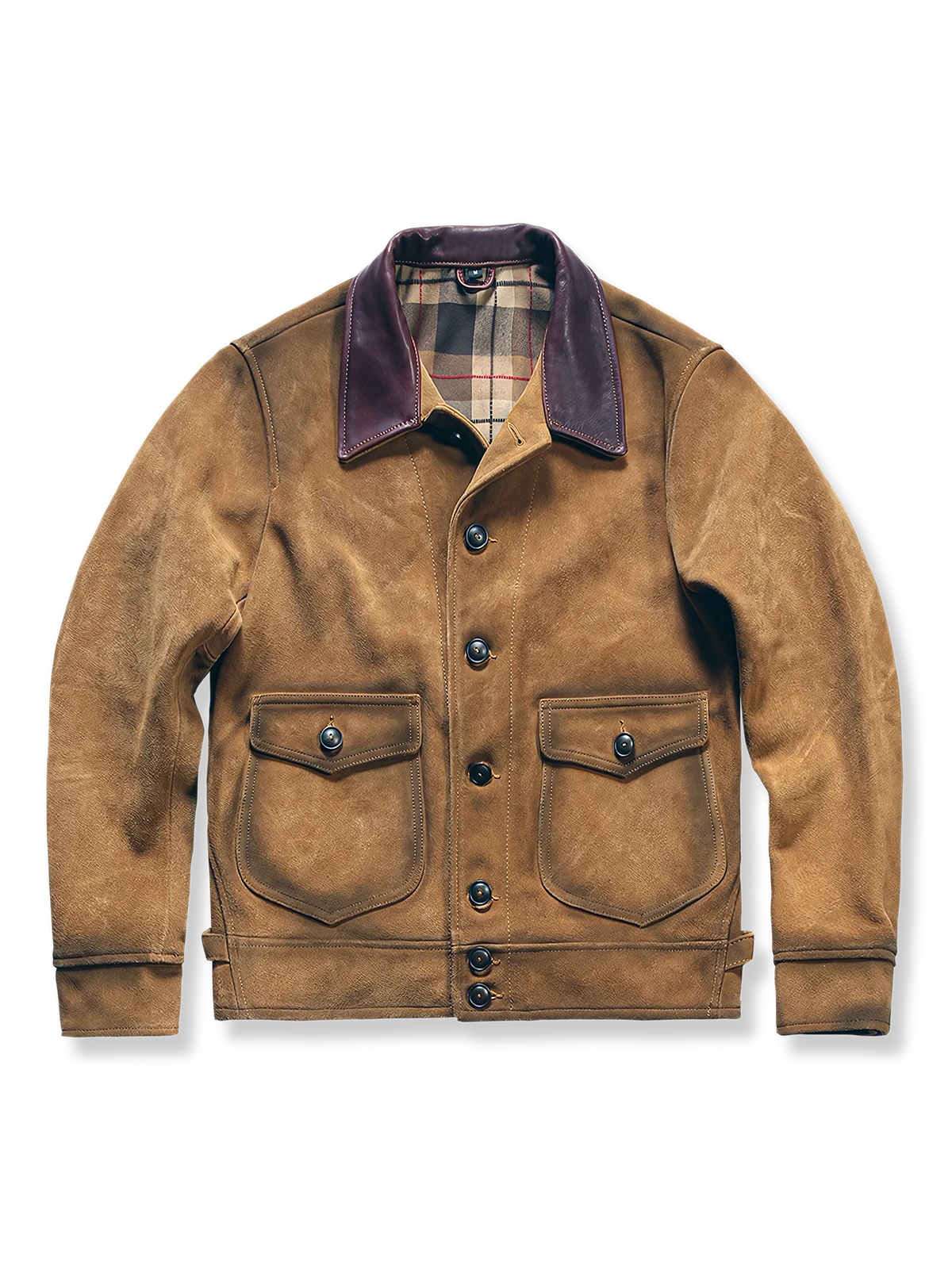 ジョニー・デップ スエード レザージャケット