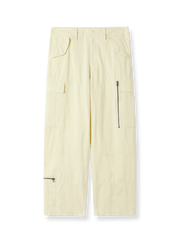 アメリカンミリタリーテイストの多ポケットコットンストレートワークパンツ