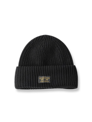 高品質ニット素材のブラックバラクラバージャケット