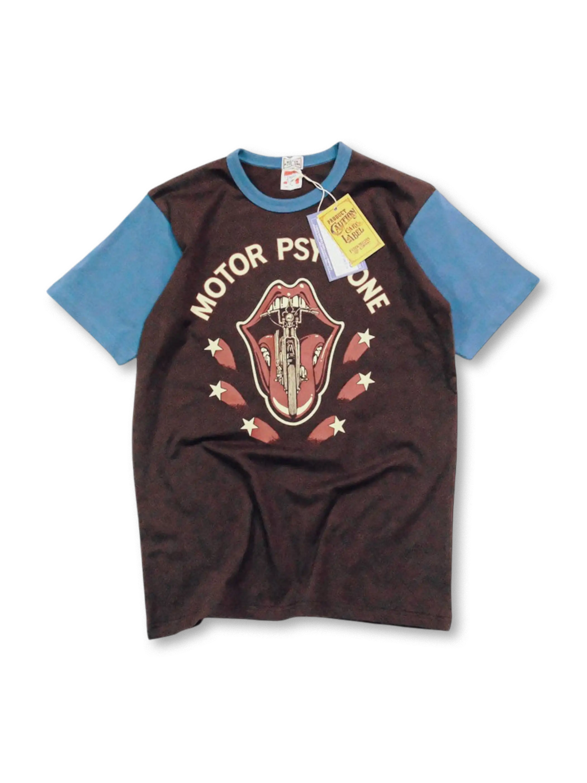 1969年オルタモントスピードウェイの熱狂を表現したヴィンテージ風ラグランTシャツ