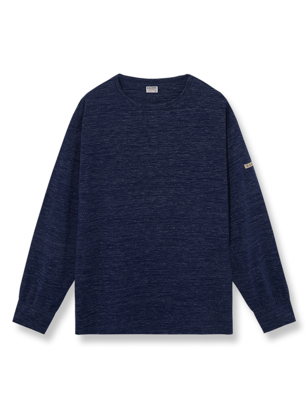 軽量快適ラフィア繊維長袖Tシャツ。