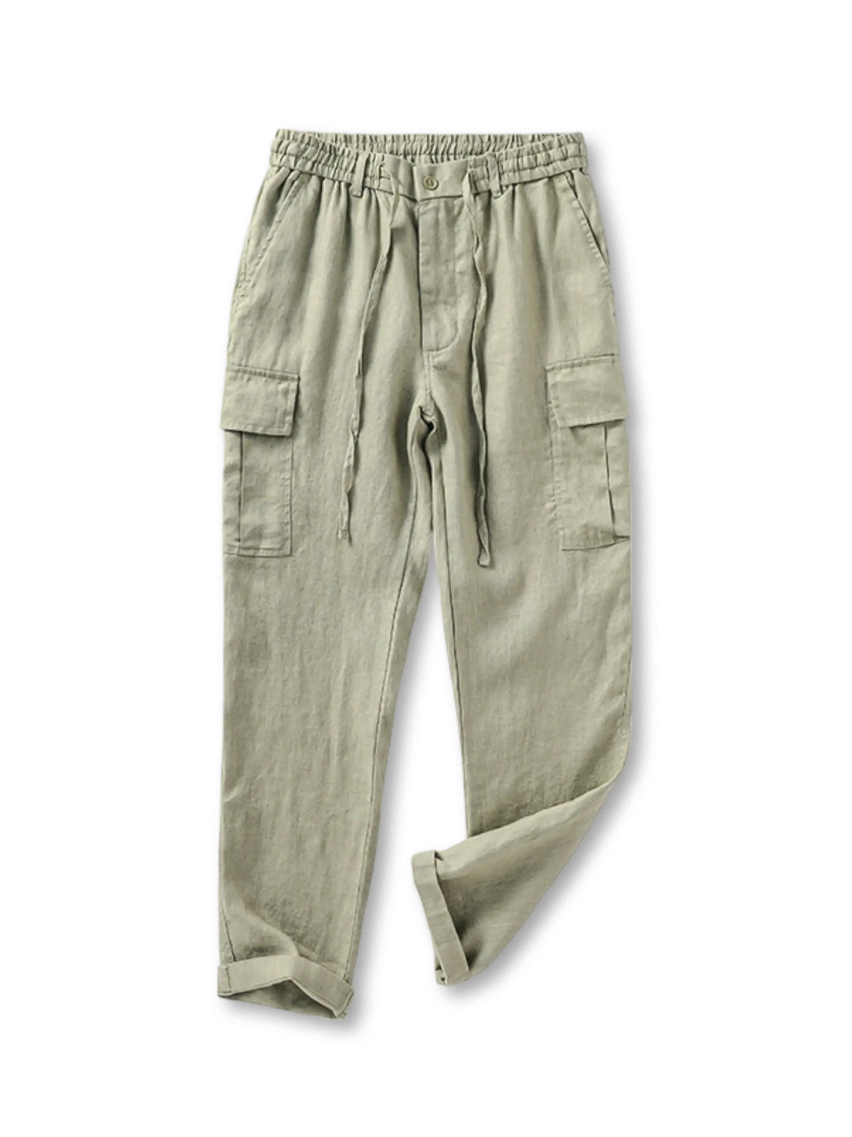 リネンカーゴリラックスパンツ