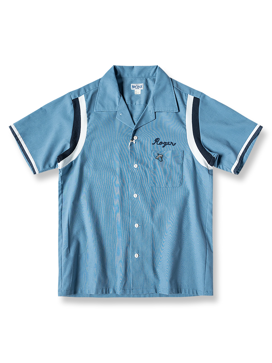 1960～70年代風ボウリングシャツ。