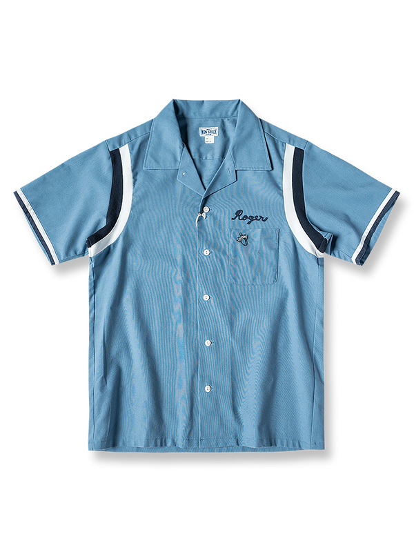 1960～70年代風ボウリングシャツ。