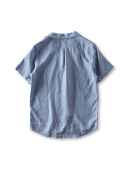 リネン キューバカラーオープンシャツ