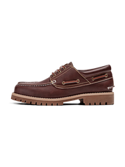 柔らかラバーアウトソールと360°レースシステムで快適フィットのローカットデッキシューズ