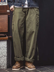 M-51ミリタリースタイル マルチポケットカーゴパンツ