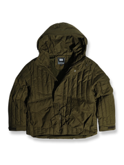 M51風デザインの中綿入りフード付きジャケット