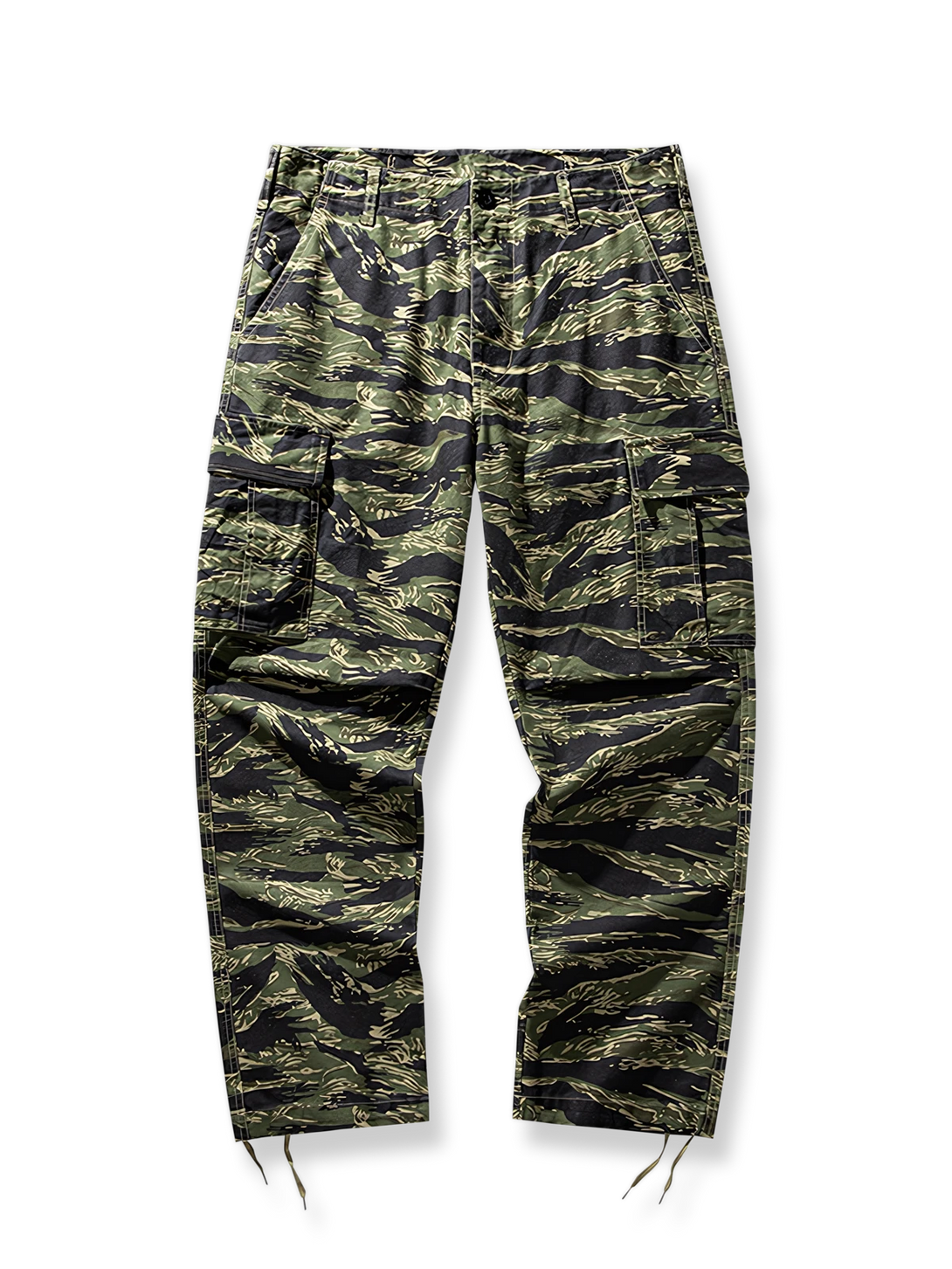4色展開のM-65タイガーストライプ迷彩パンツ