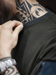 MA-1ポケット付き半袖シャツ