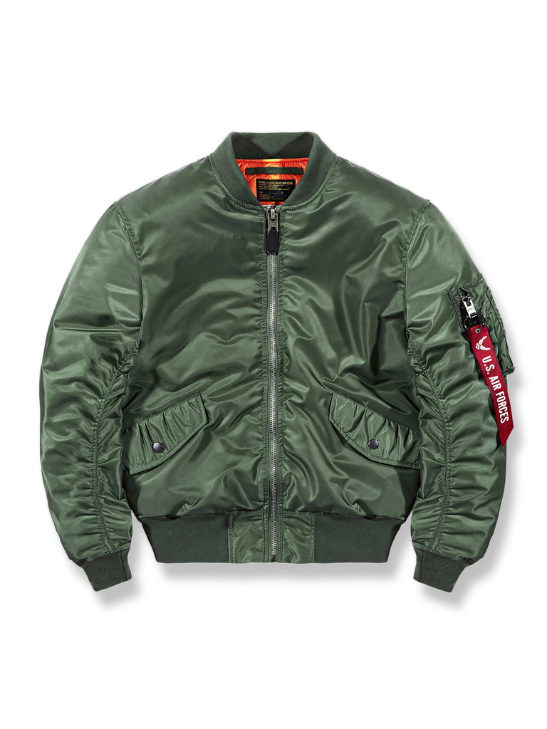 MA-1ミリタリーフライト中綿ジャケット-PESSOA CLUB