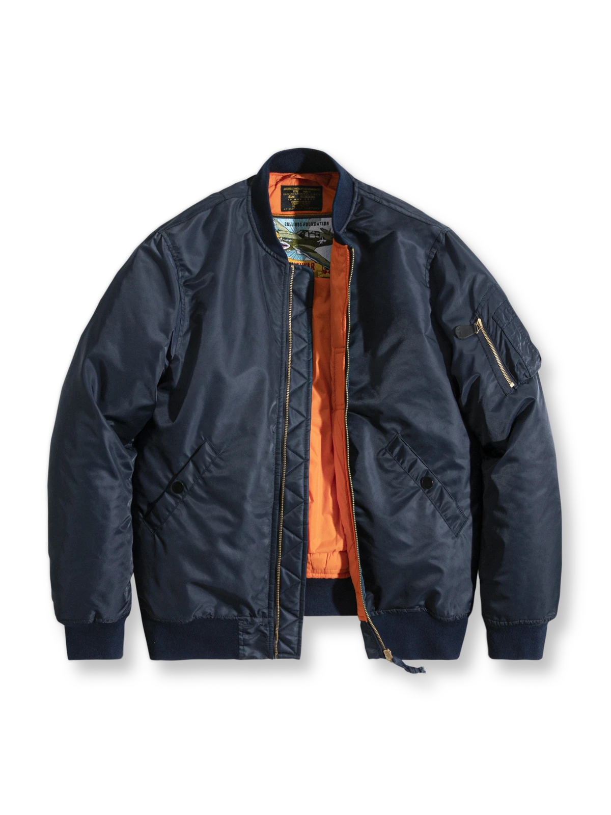 MA1中綿フライトジャケットの製品イメージ