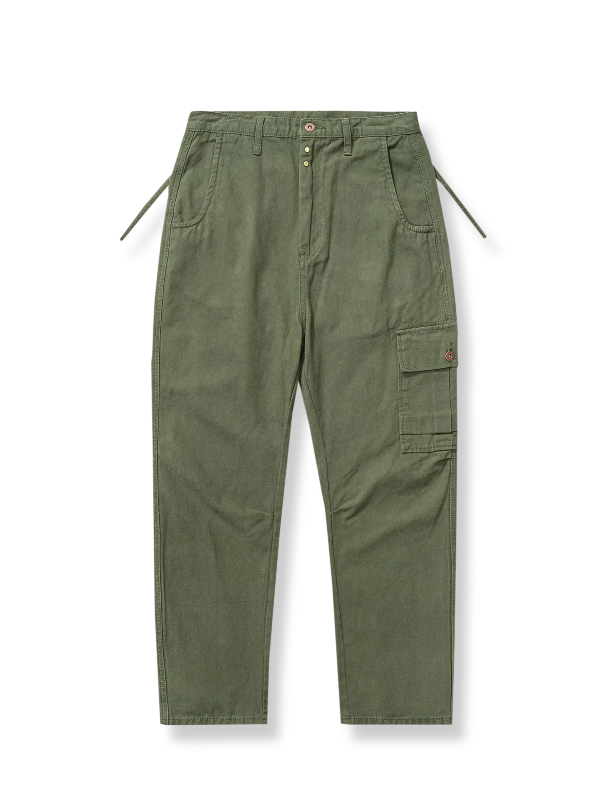 立体感のあるデザインと多機能ポケットが特徴のミリタリースタイルグルカパンツ