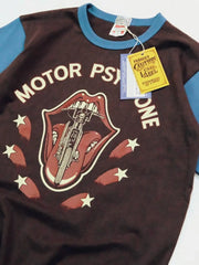 “Lewd Cycle” ラグランTシャツ