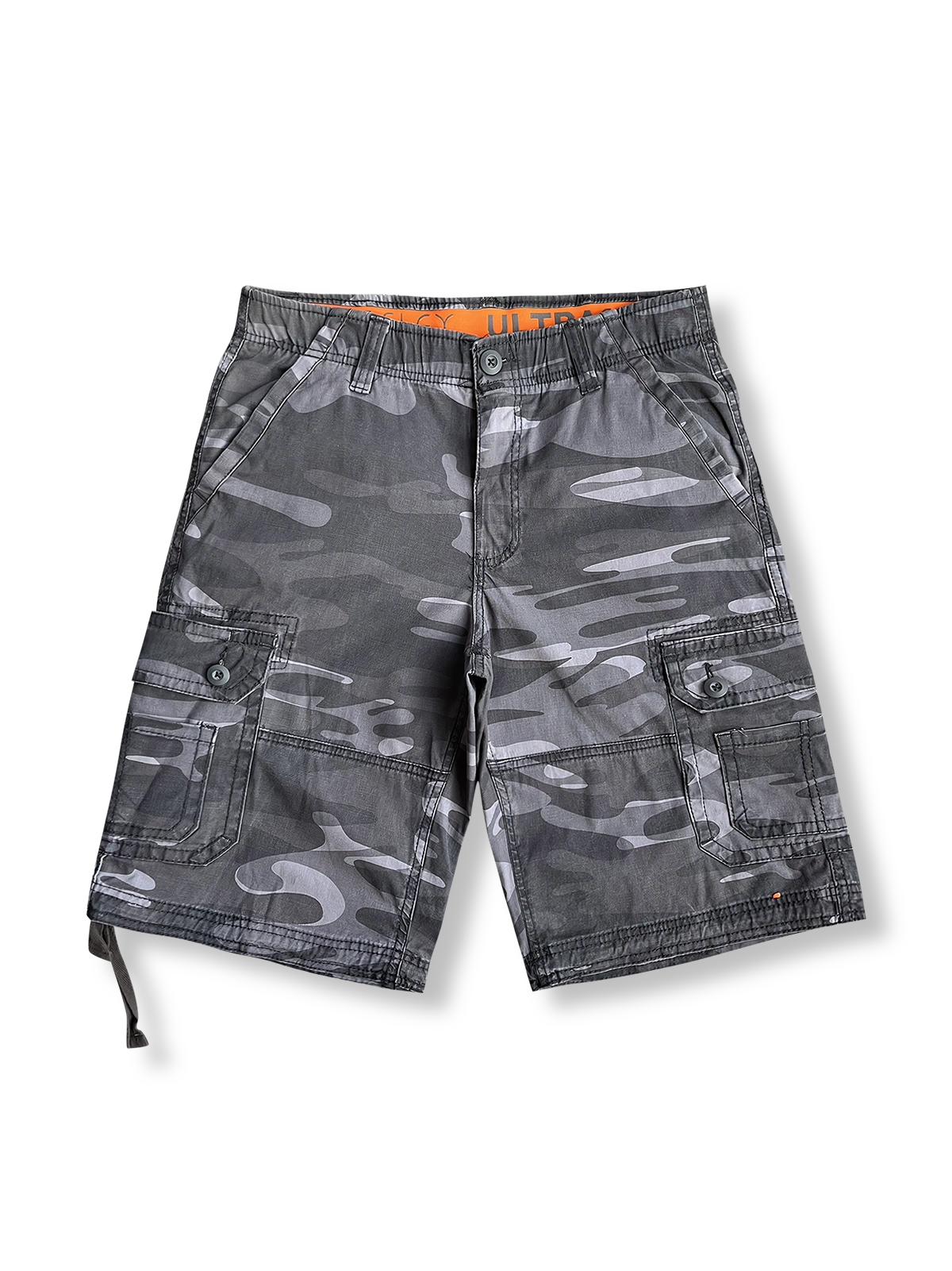 多ポケット仕様の迷彩柄ワークショーツ