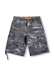 多ポケット仕様の迷彩柄ワークショーツ