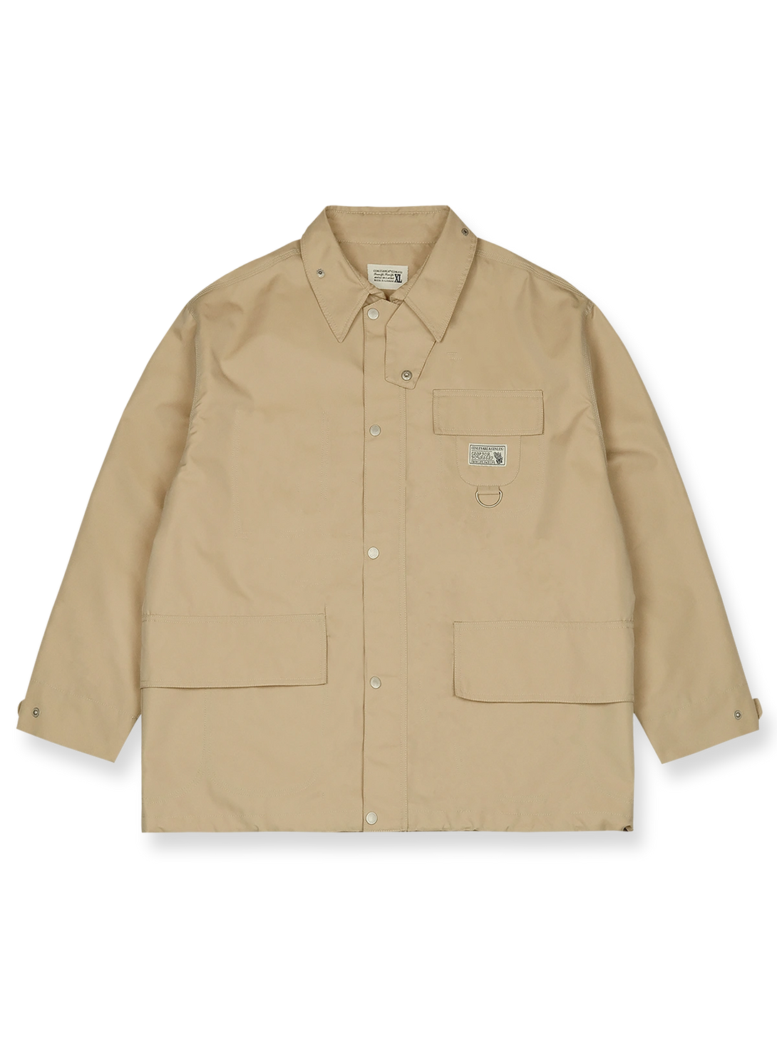  多ポケットハンティングジャケットの全体展示