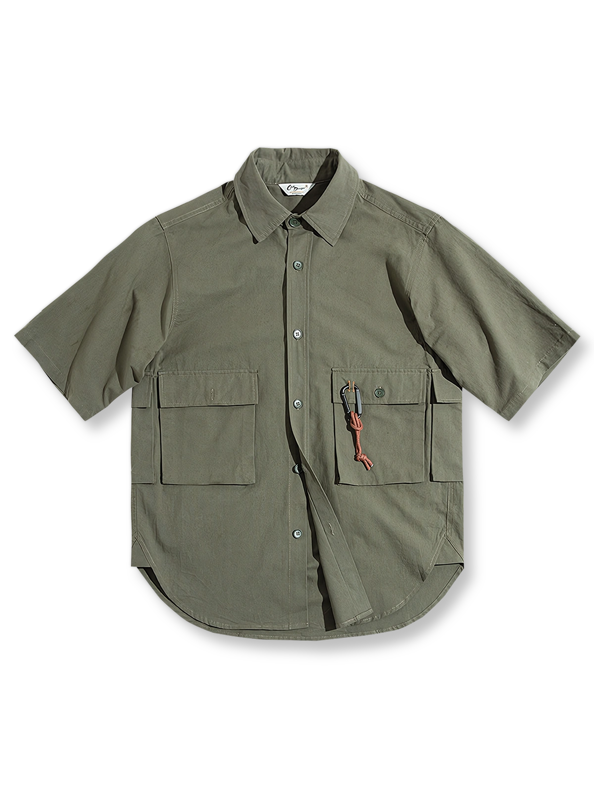 マルチポケットアウトドア半袖シャ