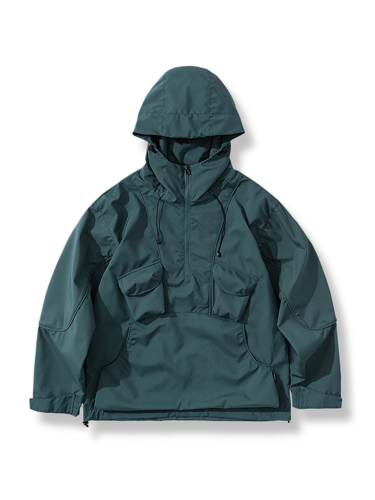 都市型アウトドアに対応した防水フード付きジャケット