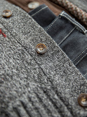 Navaja ショールカラー セーター