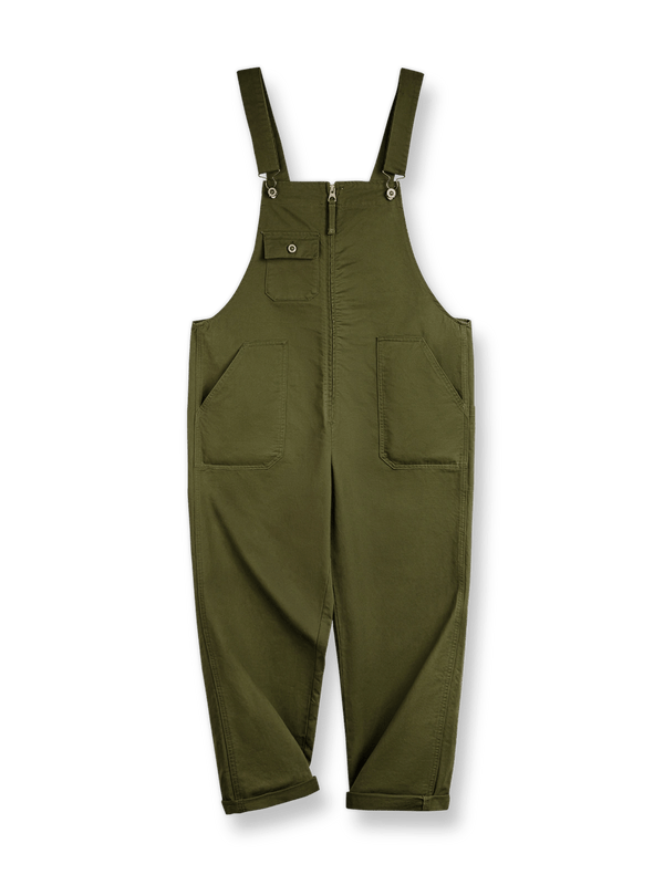 Navy甲板サロペット。