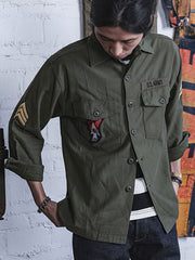 OG-107 復刻ミリタリー ユーティリティシャツ